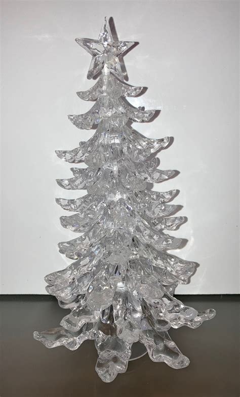 acrylic xmas tree